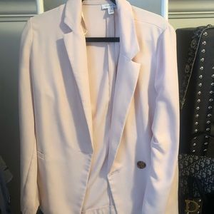 Pink topshop blazer